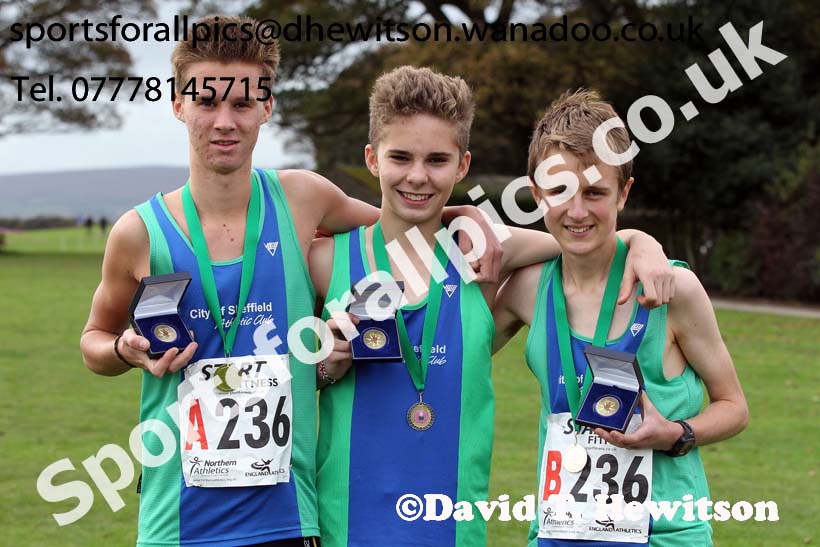 Under-15 boys Northern Cross Country Relays. Photo: David T. Hewitson/Sports for All Pics
